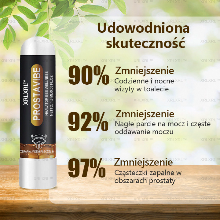 XRLXRL® ProstaVibe Zdrowia Pszczołowego Inhalator