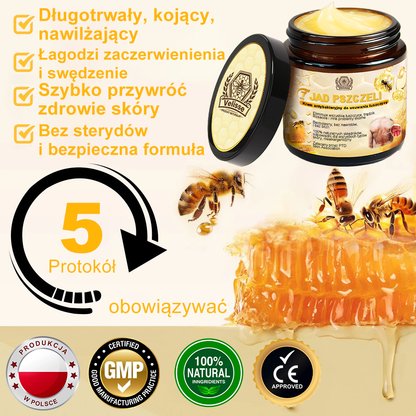 🌼💁 ♀️Krem przeciwbakteryjny do usuwania jadu pszczół Velisse™ Bee Venom – leczy wiele chorób skóry (zalecany ADD)